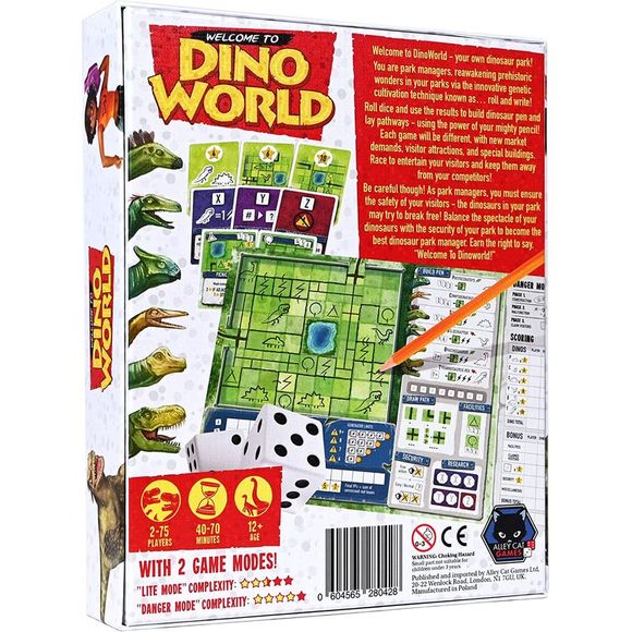 Welcome to DinoWorld Board Game - Picture 2 of 3